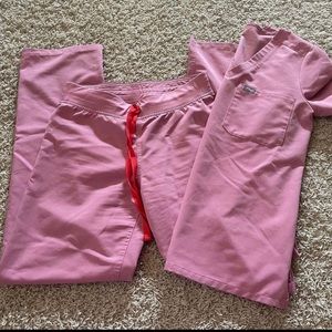 XS chalk pink figs set